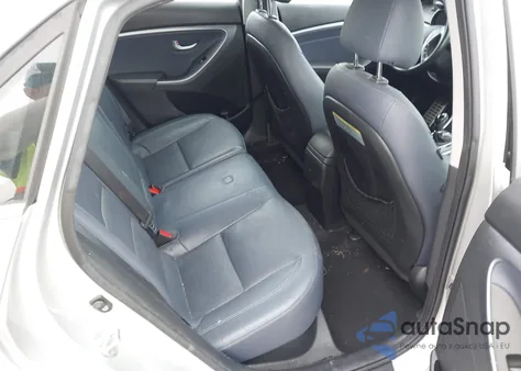 2014 Hyundai Elantra Gt Base W/Blue из США, поврежденный, VIN KMHD35LH7EU177227